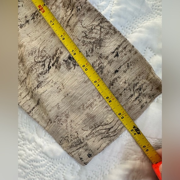 CHICOS DESIGN Post Card Print Blouse size 3/ large - Picture 5 of 7